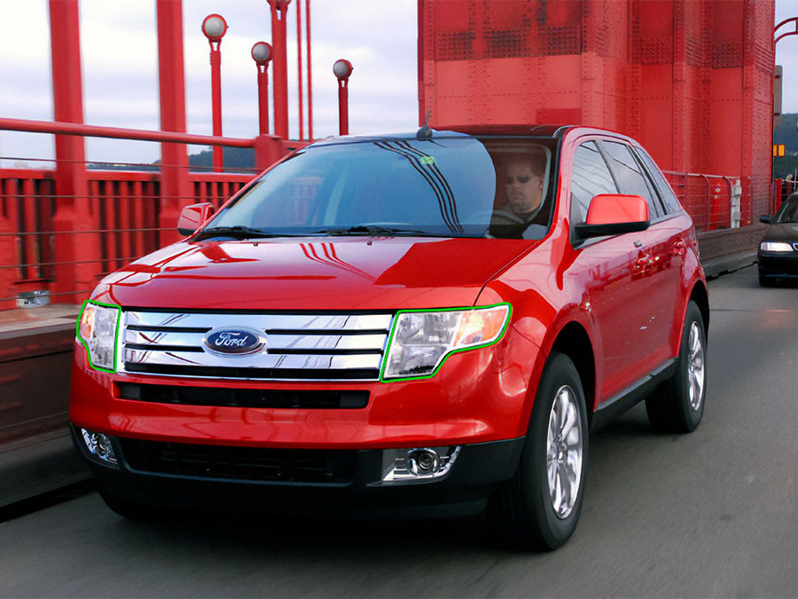 ford edge 2007-2010 Headlight Protection Installation Location