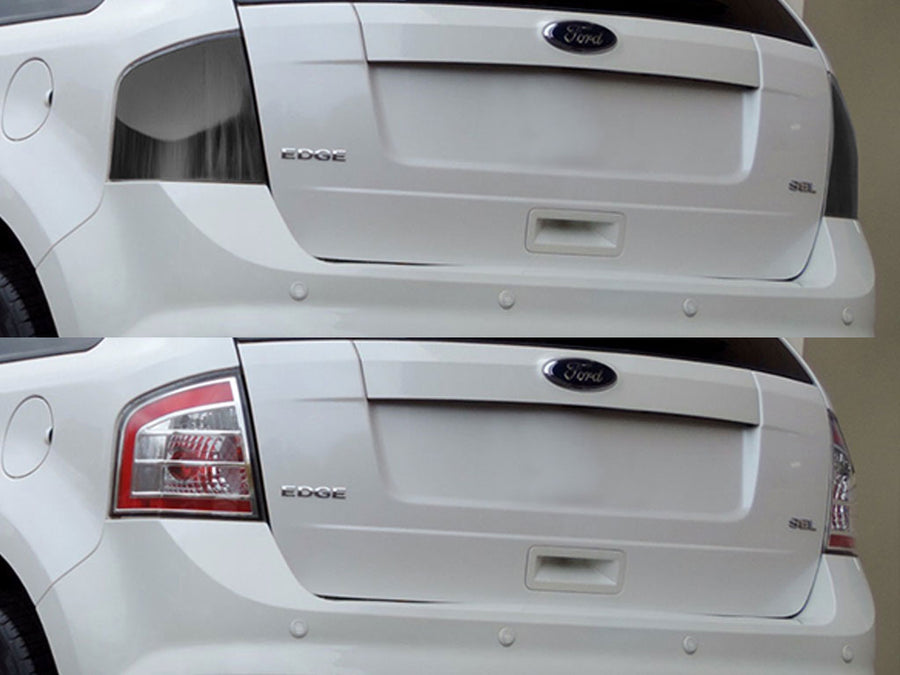 edge Before and After Smoked Taillights