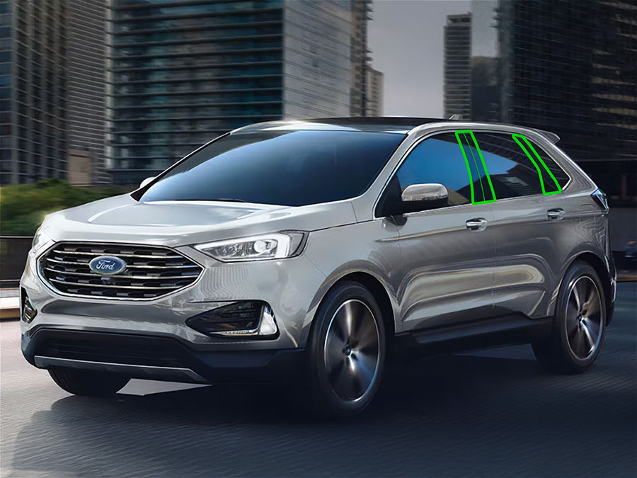 ford edge 2015-2024 Pillar Post Trim Installation Location