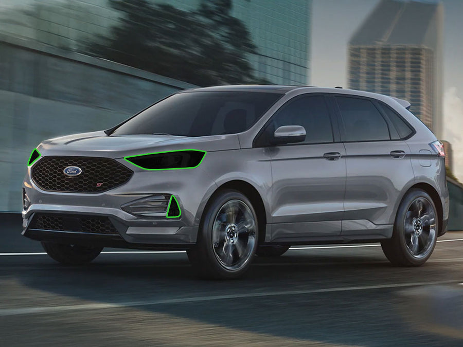 ford edge 2019-2024 Headlight Tint Location