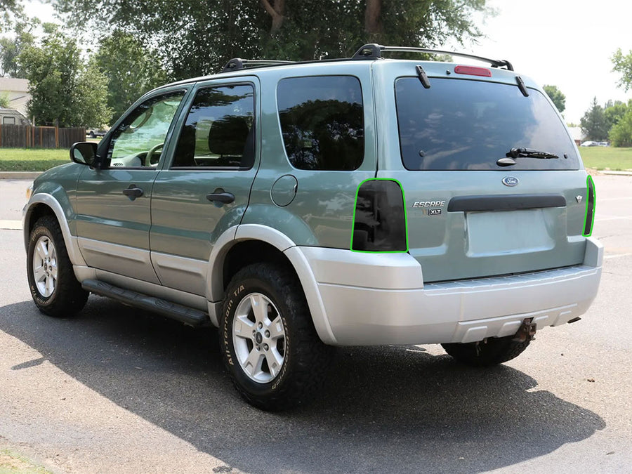 escape Tail Light Tint Installation Points