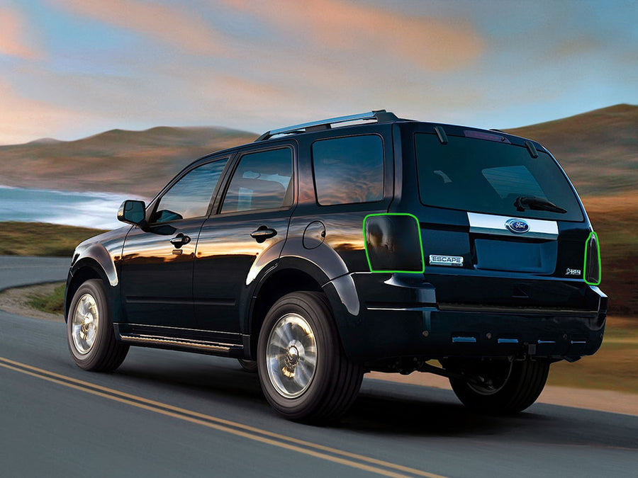 escape Tail Light Tint Installation Points