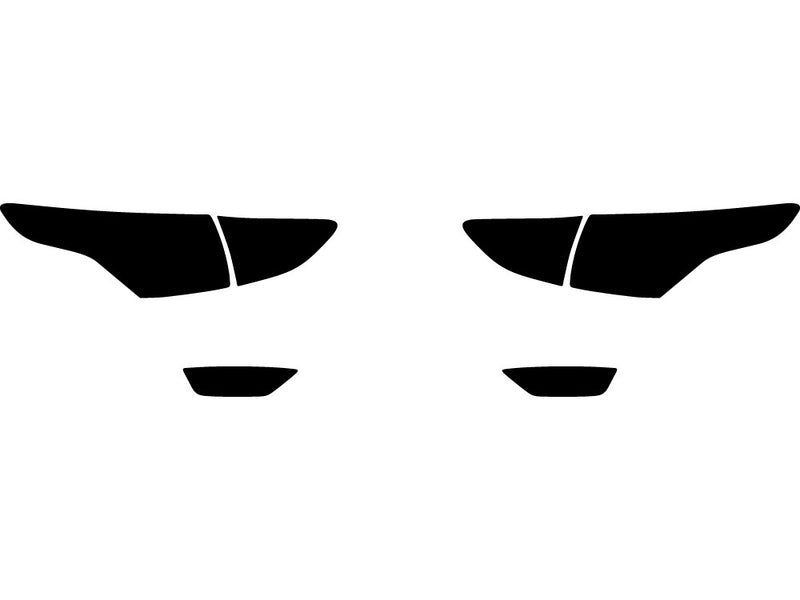 escape Precut Tail Light Tint Diagram