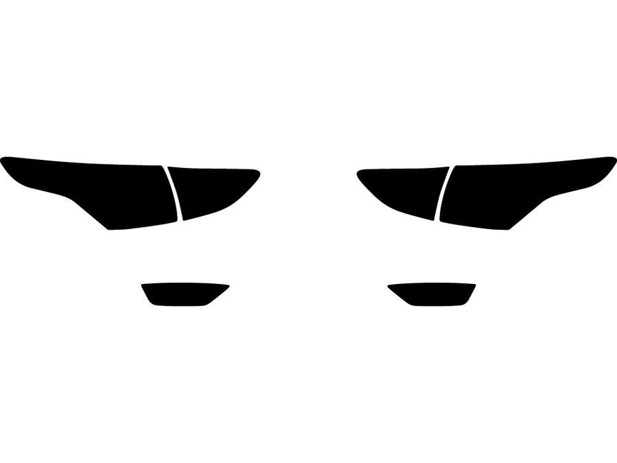escape Precut Tail Light Tint Diagram