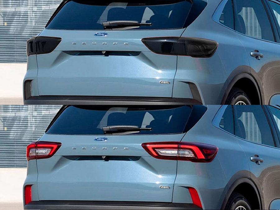 escape Before and After Smoked Taillights