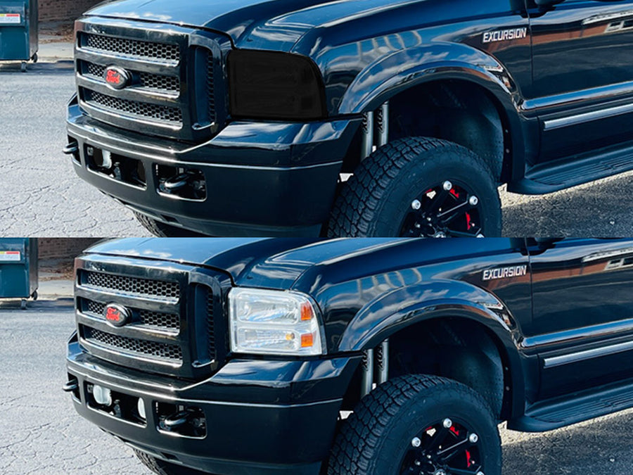 ford excursion 2005-2005 Headlight Tint Appearance