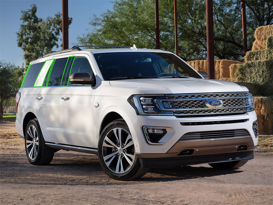 ford expedition 2018-2024 Pillar Post Trim Installation Location