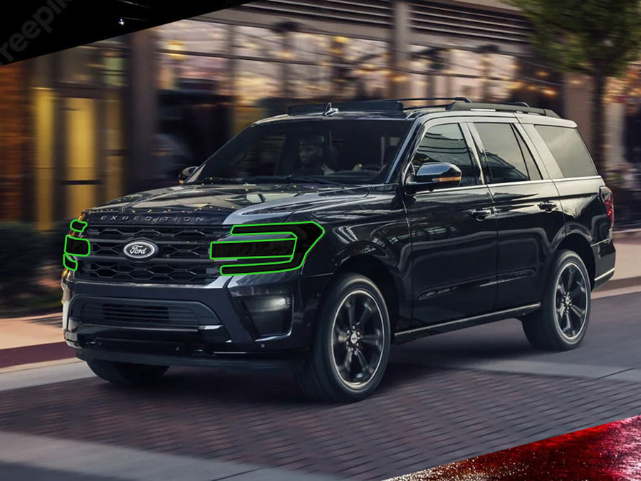 ford expedition 2022-2024 Headlight Tint Location