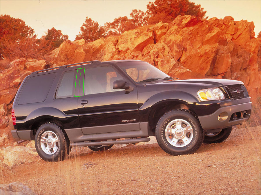 ford explorer 1991-2001 (sport) Pillar Post Trim Installation Location