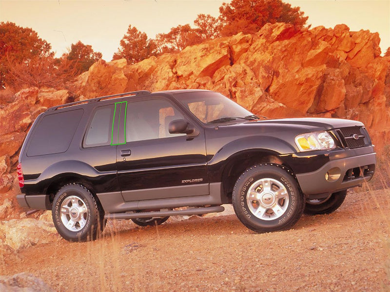 ford explorer 1991-2001 (sport) Pillar Post Trim Installation Location