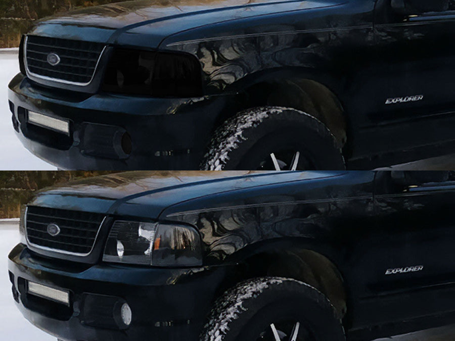 ford explorer 2002-2005 Headlight Tint Appearance