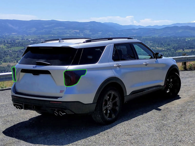 explorer Tail Light Tint Installation Points