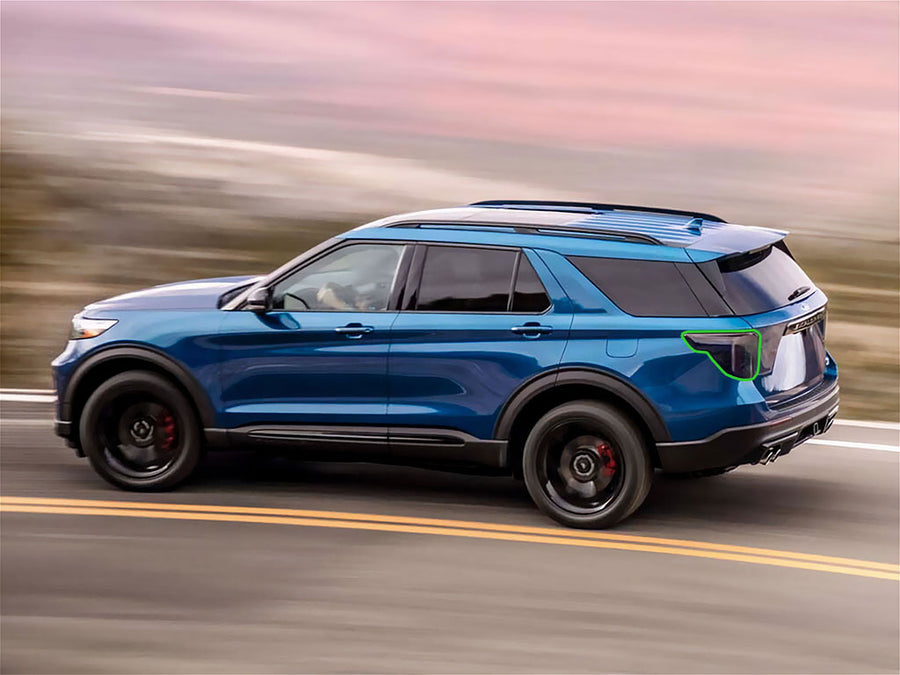 explorer Tail Light Tint Installation Points