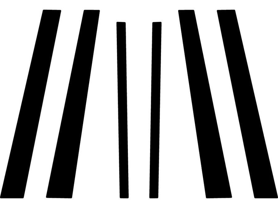 ford explorer sport trac 2001-2005 Camo Pillar Trim Diagram
