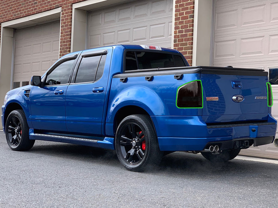 explorer sport trac Tail Light Tint Installation Points