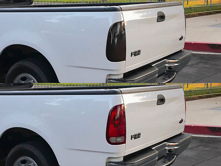 f-150 Before and After Smoked Taillights
