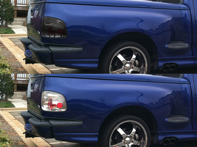 f-150 (lightning) Before and After Smoked Taillights