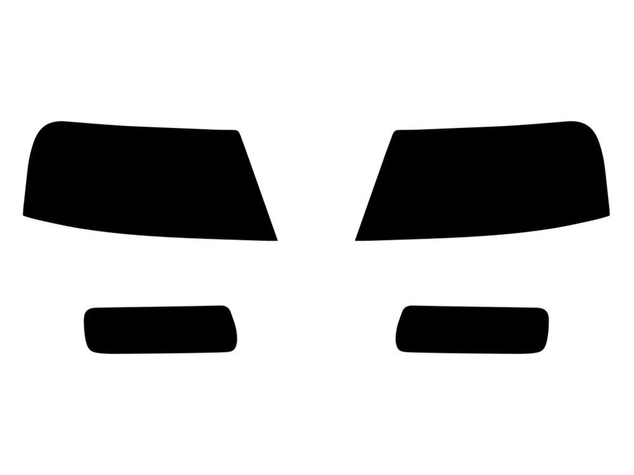ford f-150 2004-2005 3M Pro Shield Headlight Protecive Film
