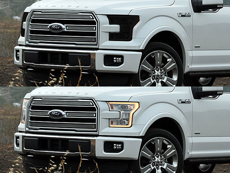 ford f-150 2015-2017 Headlight Tint Appearance