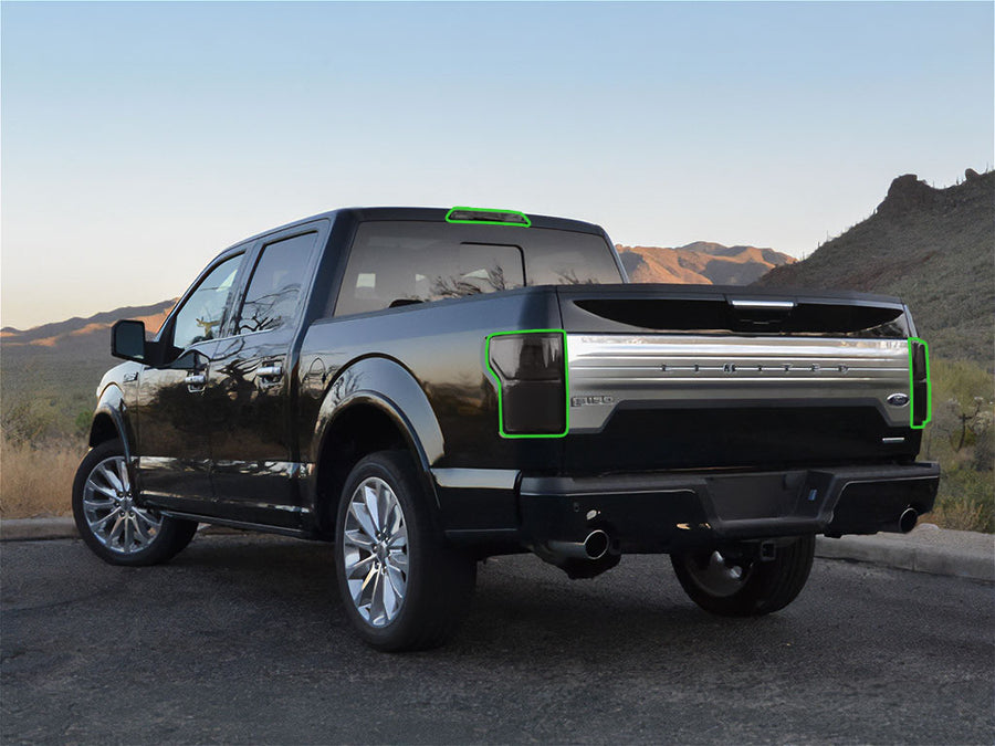 f-150 Tail Light Tint Installation Points