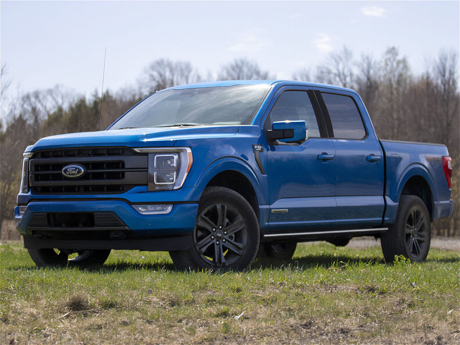 ford f-150 2021-2024 (supercab / supercrew / w/ keypad) Matte Black Pillar Trim