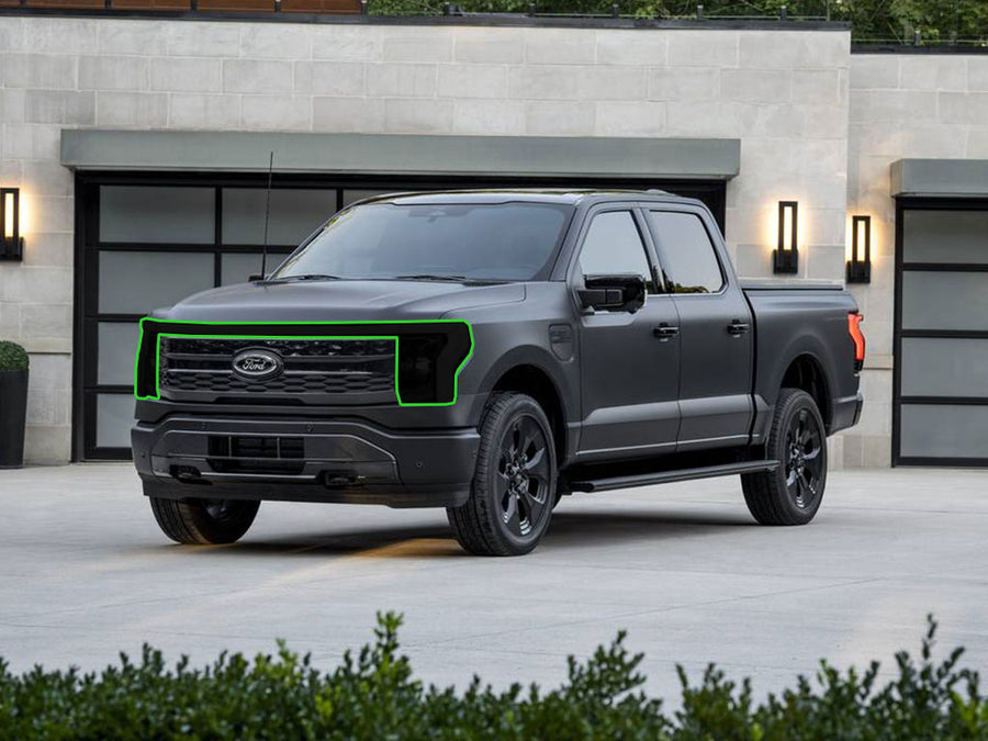 ford f-150 2023-2023 (lightning) Headlight Tint Location