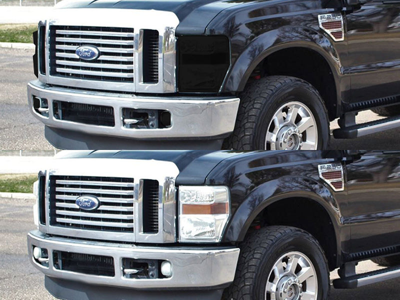 ford f-250 2008-2010 Headlight Tint Appearance