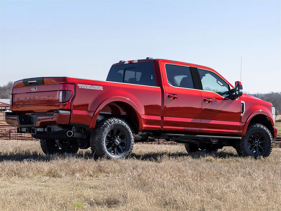 ford f-250 2017-2024 (super cab / supercrew) Piano Black Pillar Trim