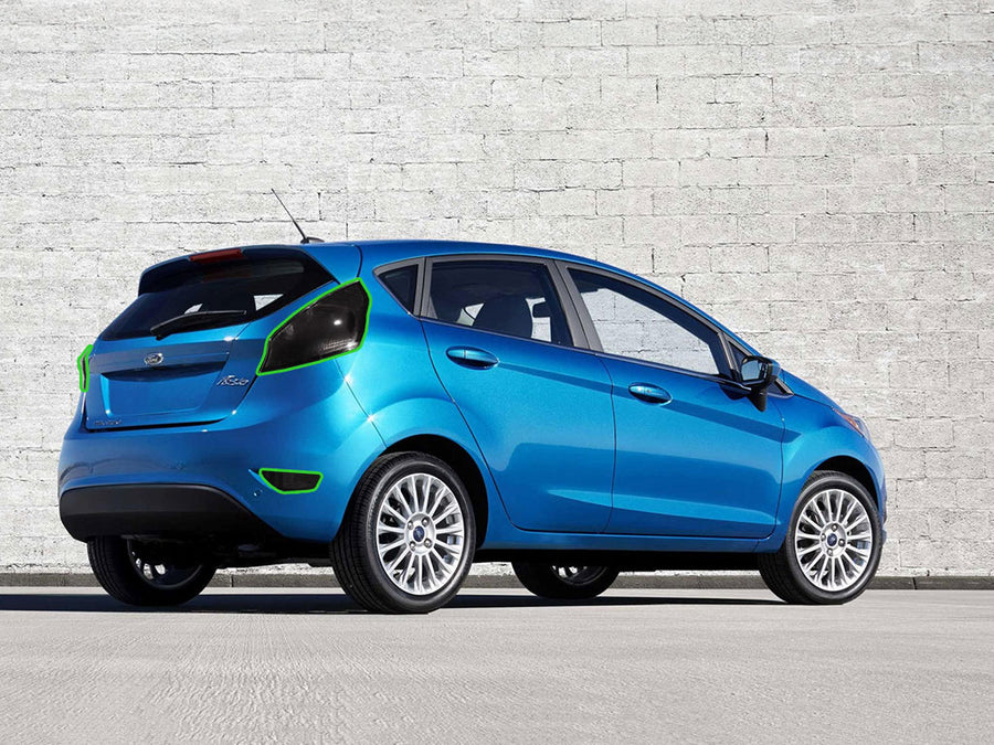 fiesta (hatchback) Tail Light Tint Installation Points