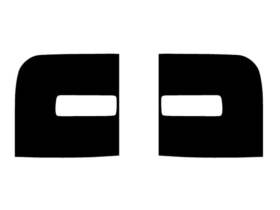flex Precut Tail Light Tint Diagram