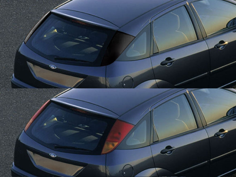 focus (hatchback) Before and After Smoked Taillights