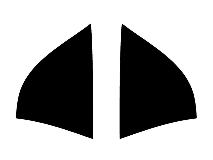 focus (sedan) Precut Tail Light Tint Diagram