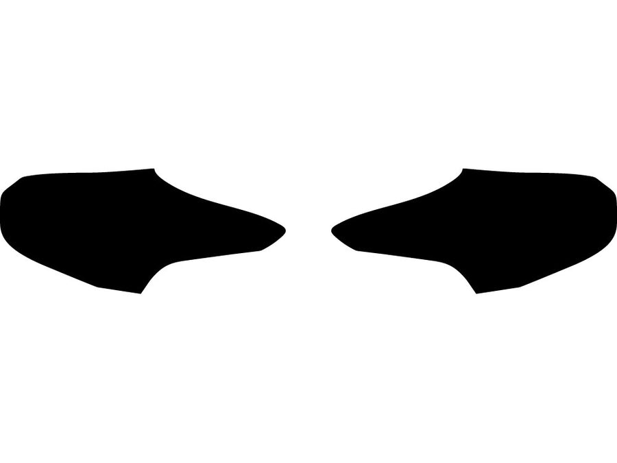focus (hatchback) Precut Tail Light Tint Diagram