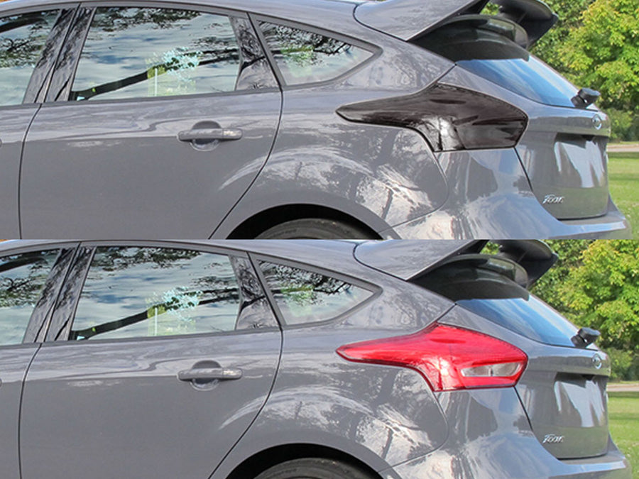 focus (hatchback) Before and After Smoked Taillights