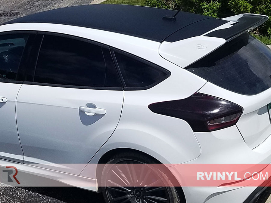 Rwraps™ Matta Black Ford Focus Hood Wrap