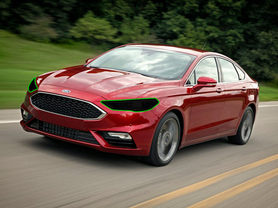ford fusion 2013-2020 Headlight Tint Location