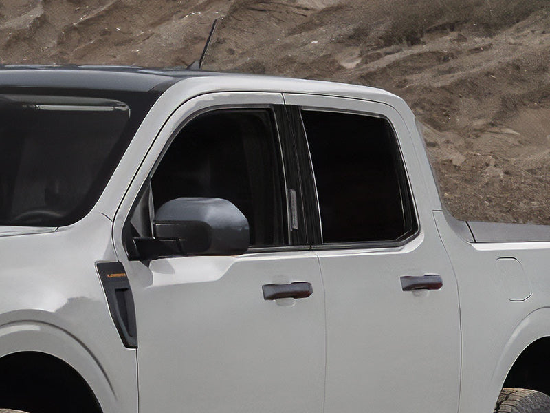 ford maverick 2022-2024 Brushed Aluminum Black Pillar Cover Diagram