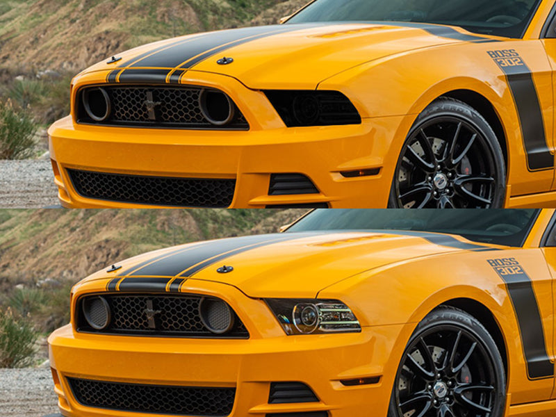 ford mustang 2010-2014 Headlight Tint Appearance