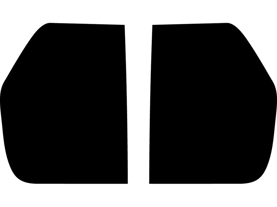 ranger (led w/ blind spot radar) Precut Tail Light Tint Diagram
