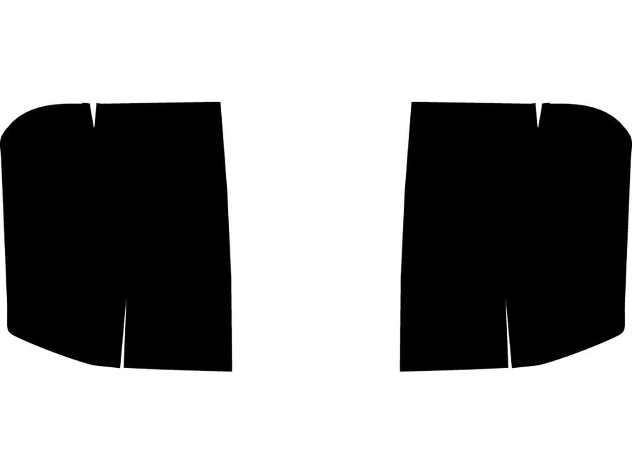 ranger Precut Tail Light Tint Diagram