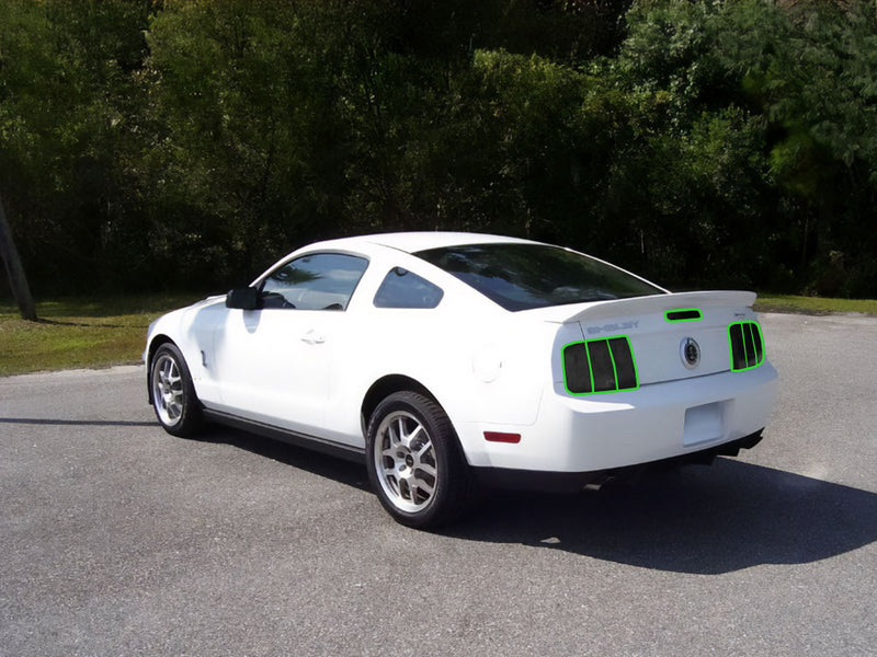 shelby gt500 Tail Light Tint Installation Points
