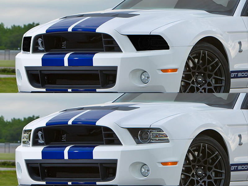 ford shelby gt500 2010-2014 Headlight Tint Appearance