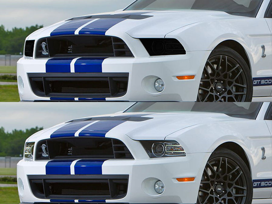ford shelby gt500 2010-2014 Headlight Tint Appearance