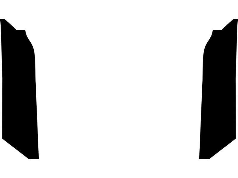 transit connect Precut Tail Light Tint Diagram