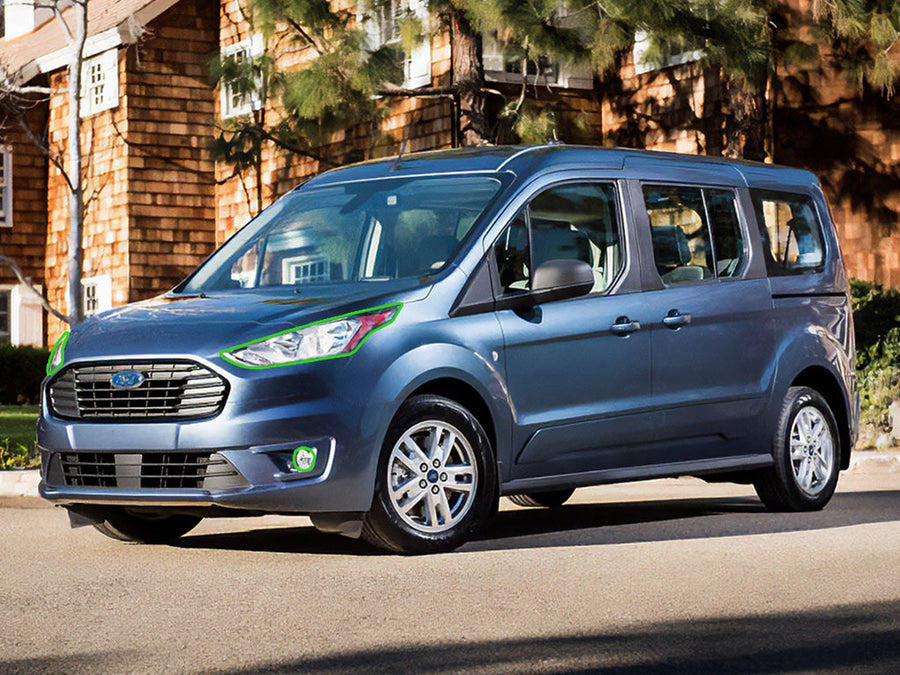 ford transit connect 2019-2023 Headlight Protection Installation Location