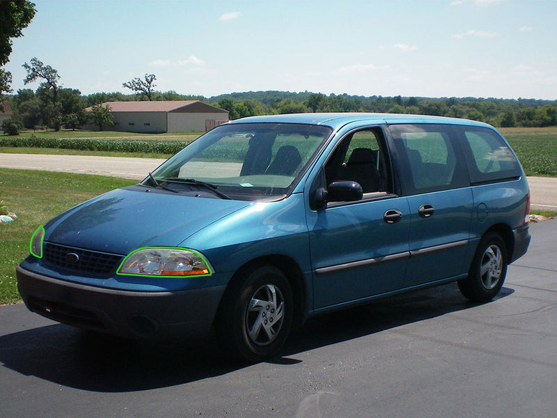 ford windstar 1999-2003 Headlight Protection Installation Location
