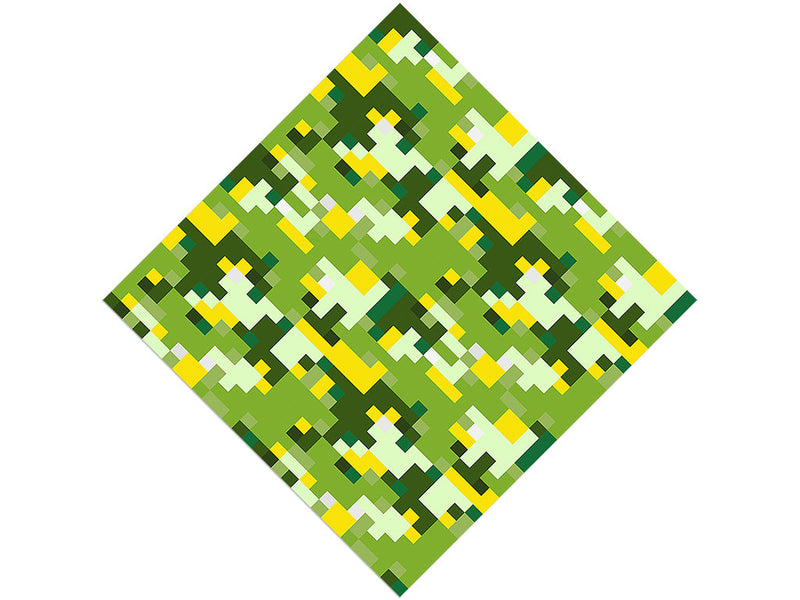 Foreign Jungle Pixel Vinyl Wrap Pattern