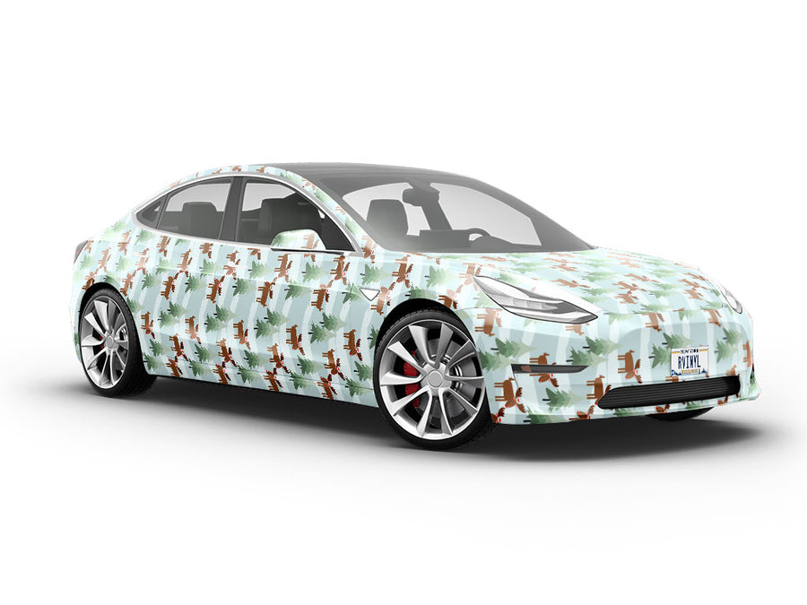 Forest Ambassador Animal Vehicle Vinyl Wrap