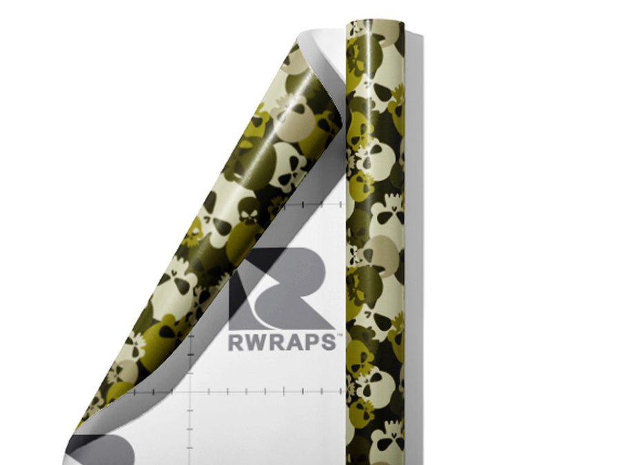 Forest Calvaria Halloween Wrap Film Sheets~Rwraps Series 914 Forest Calvaria Halloween Scrolled Sheet~3