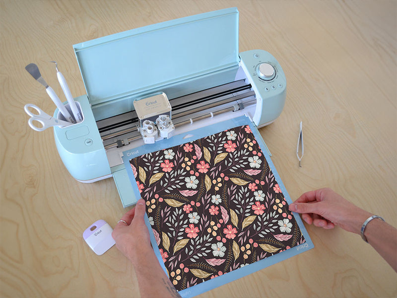forest floor floral Cricut Compatible Vinyl